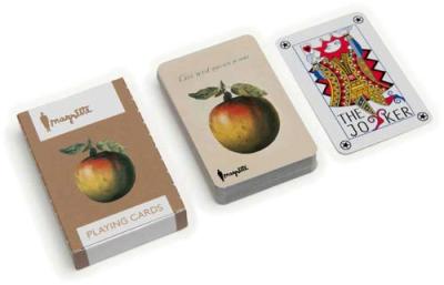 Playing cards Apple (5 pcs)