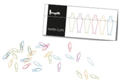 Paperclips – Set 6 paperclips (10 pcs)