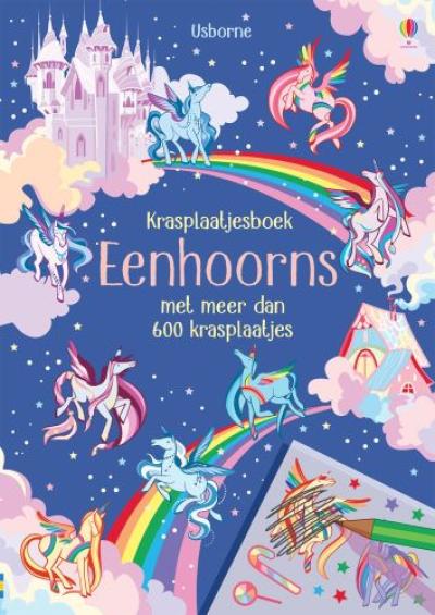 Krasplaatjesboek EenhoornPaperback / softback
