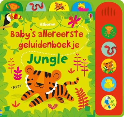 Baby’s allereerste geluidenboekje JungleKartonboek