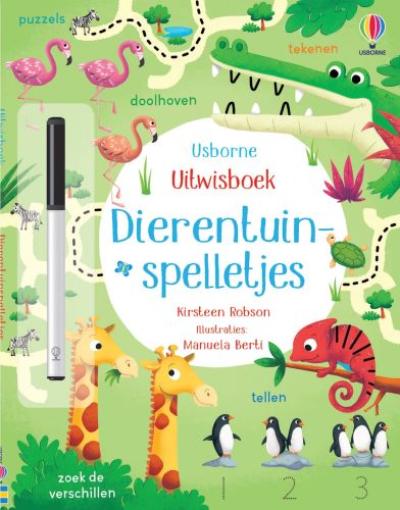 Dierentuinspelletjes - Softcover