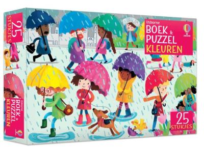Boek & puzzel KleurenBoard book