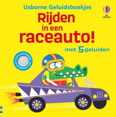 Rijden in een raceauto! - Kartonboek