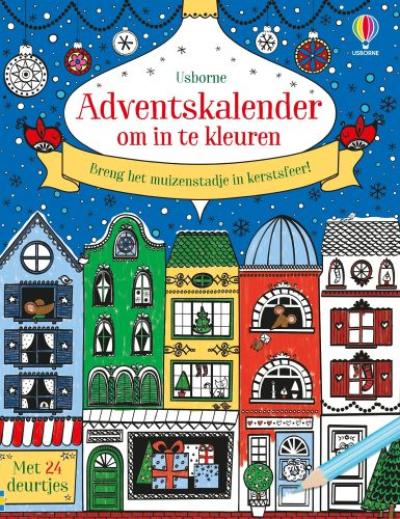 Adventskalender om in te kleurenAnder boekformaat