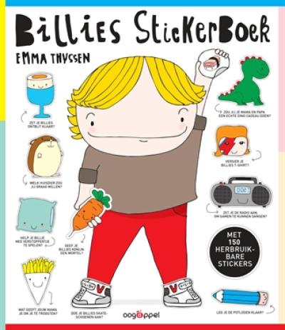 Billie’s stickerboekBoard book