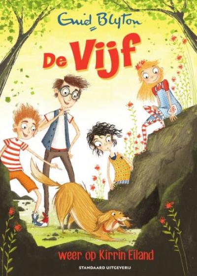 6 De Vijf weer op Kirrin Eiland - Harde kaft