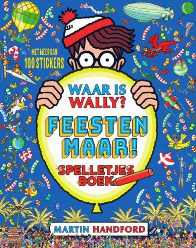 Waar is Wally ? Feesten maar !Softcover