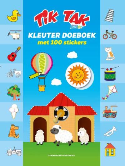 Tik Tak – Kleuterdoeboek met 100 stickersSoftcover