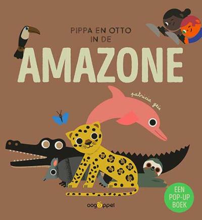 Pippa en Otto in de amazone – een pop-upboekKartonboek