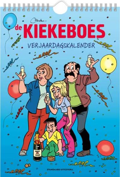 De Kiekeboes: verjaardagskalender - Spiraalboek