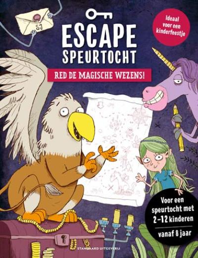 Escape-speurtocht: Red de magische wezens!Softcover