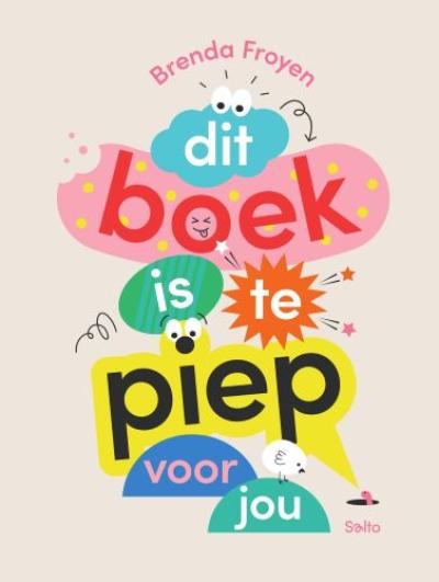 Dit boek is te piep voor jouHarde kaft