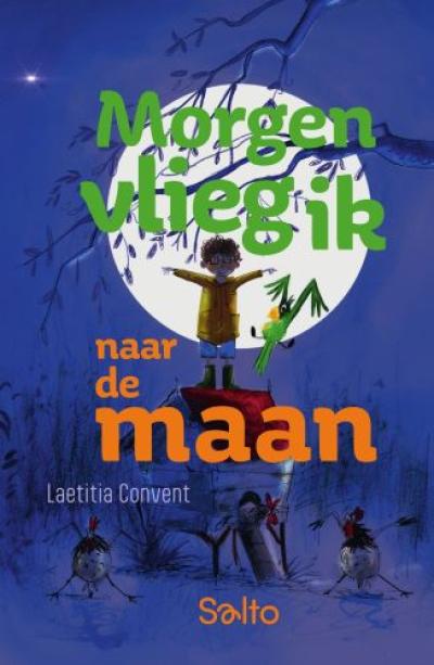 Morgen vlieg ik naar de maanHarde kaft