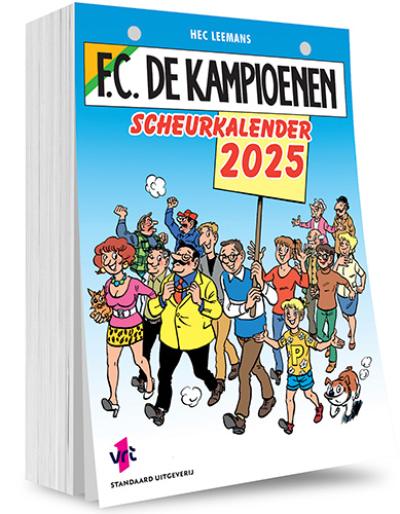 F.C. De Kampioenen: Scheurkalender 2025 - Kalender