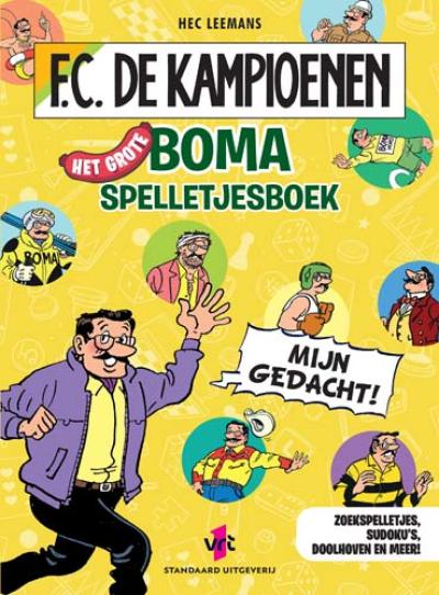 F.C. De Kampioenen Het grote Boma spelletjesboek - Softcover