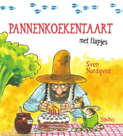 Pannenkoekentaart met flapjes - Kartonboek