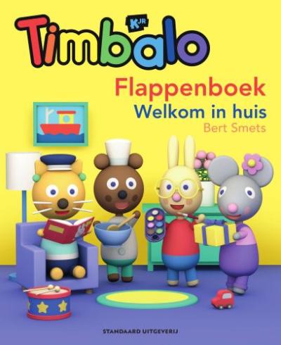 Flappenboek Welkom in huis - Kartonboek