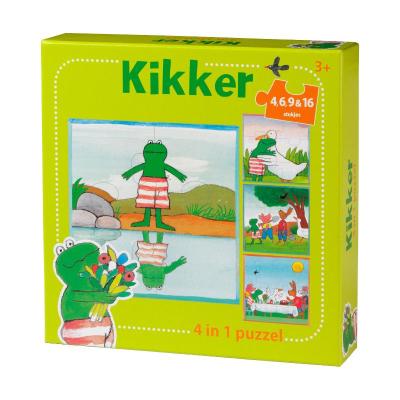 Kikker 4 in 1 puzzelMerchandising