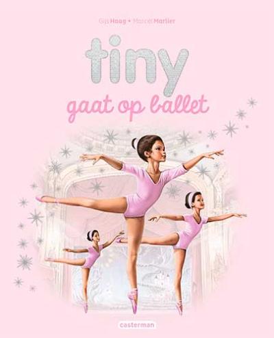 Tiny album groot formaat met glittercover: Tiny gaat op balletHardback