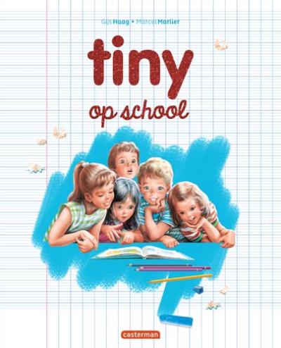 Tiny op school (glittercover)Harde kaft