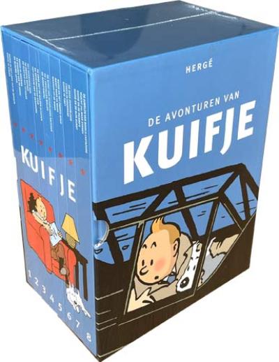 Kuifje Box (blauw_vliegtuig_bundeling)Luxe-editie