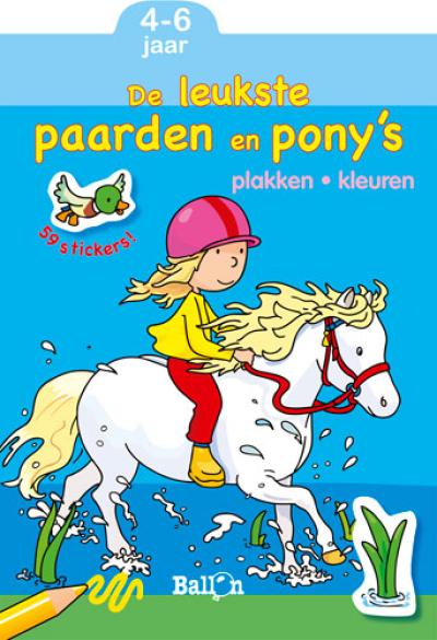 De leukste paarden en pony’s (4-6 jaar)Softcover