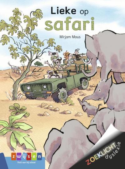Lieke op safari