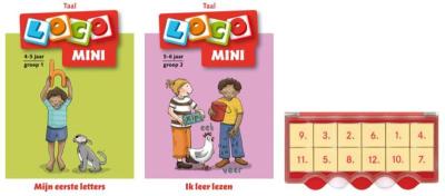 Loco Mini eerste letters (doos + 2 boekjes)