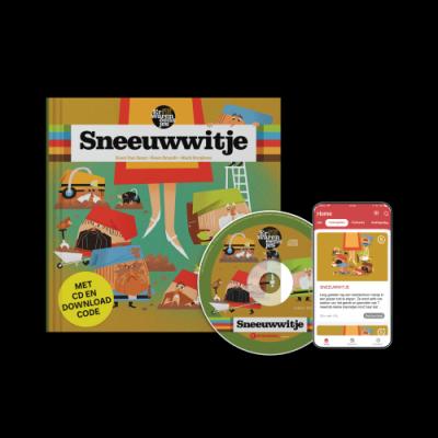 Masaccio Winst haar 1 Sneeuwwitje (4+) (boek met cd en downloadcode voor smartphone en tablet)  - Standaard UitgeverijStandaard Uitgeverij