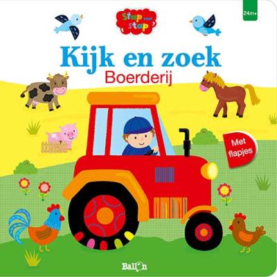 Kijk en zoek BoerderijBoard book