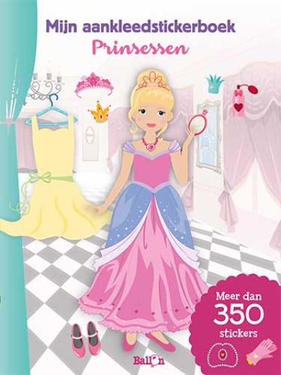 Mijn aankleedstickerboek Prinsessen