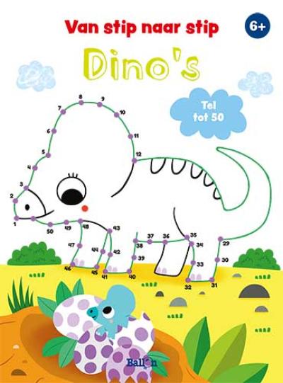 Van stip naar stip tot 50 – DinosaurussenSoftcover