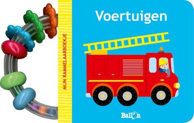 Mijn rammelaarboekje – Voertuigen - Kartonboek