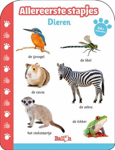 Dieren 24+ md - Kartonboek