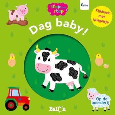 Dag baby! – Op de boerderijKartonboek