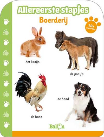 Boerderij 12m+ - Kartonboek