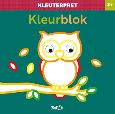 Kleurblok 3+ (uil)Softcover