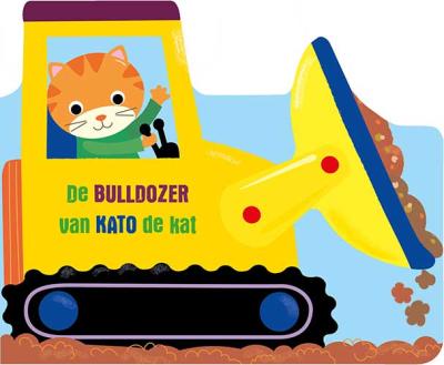 De bulldozer van Kato de katKartonboek