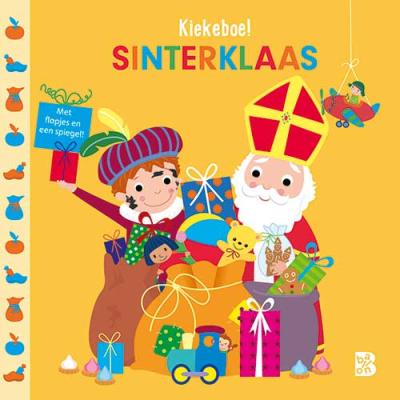Kiekeboeboek met spiegeltje SinterklaasKartonboek