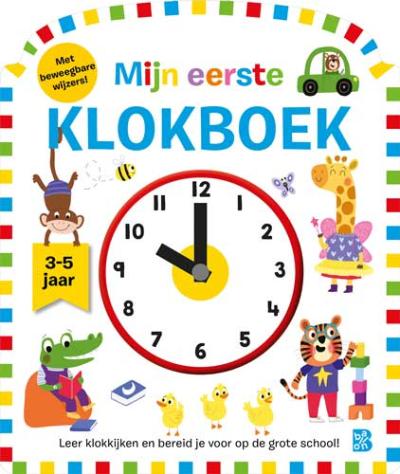 Mijn eerste klokboekKartonboek