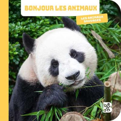 Les animaux sauvagesBoard book