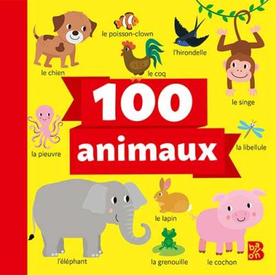 100 animauxBoard book