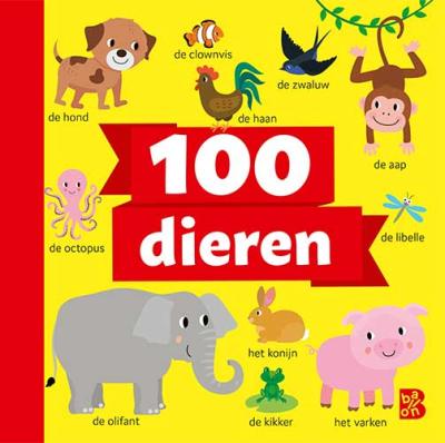 100 dierenKartonboek