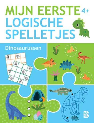 Mijn eerste logische spelletjes 4+ Dino’sSoftcover