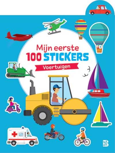 Mijn eerste 100 stickers: voertuigenSoftcover