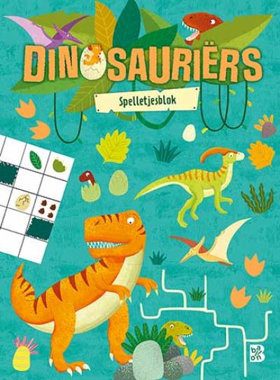 Dinosauriërs spelletjesblokSoftcover