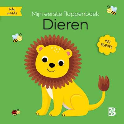 Mijn eerste flappenboek: Dieren - Kartonboek