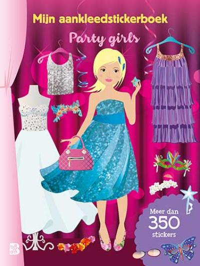 Mijn aankleedstickerboek: Party GirlsSoftcover