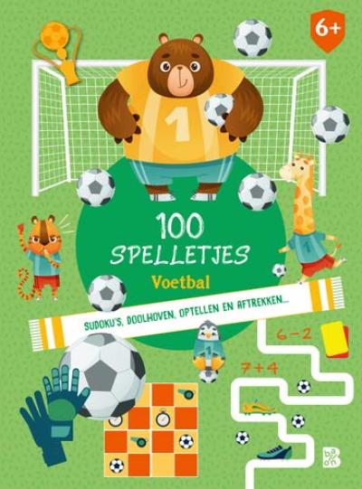 100 spelletjes 6+ VoetbalSoftcover