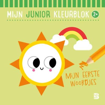 Junior kleurblok nieuwe stijl: WoordjesSoftcover